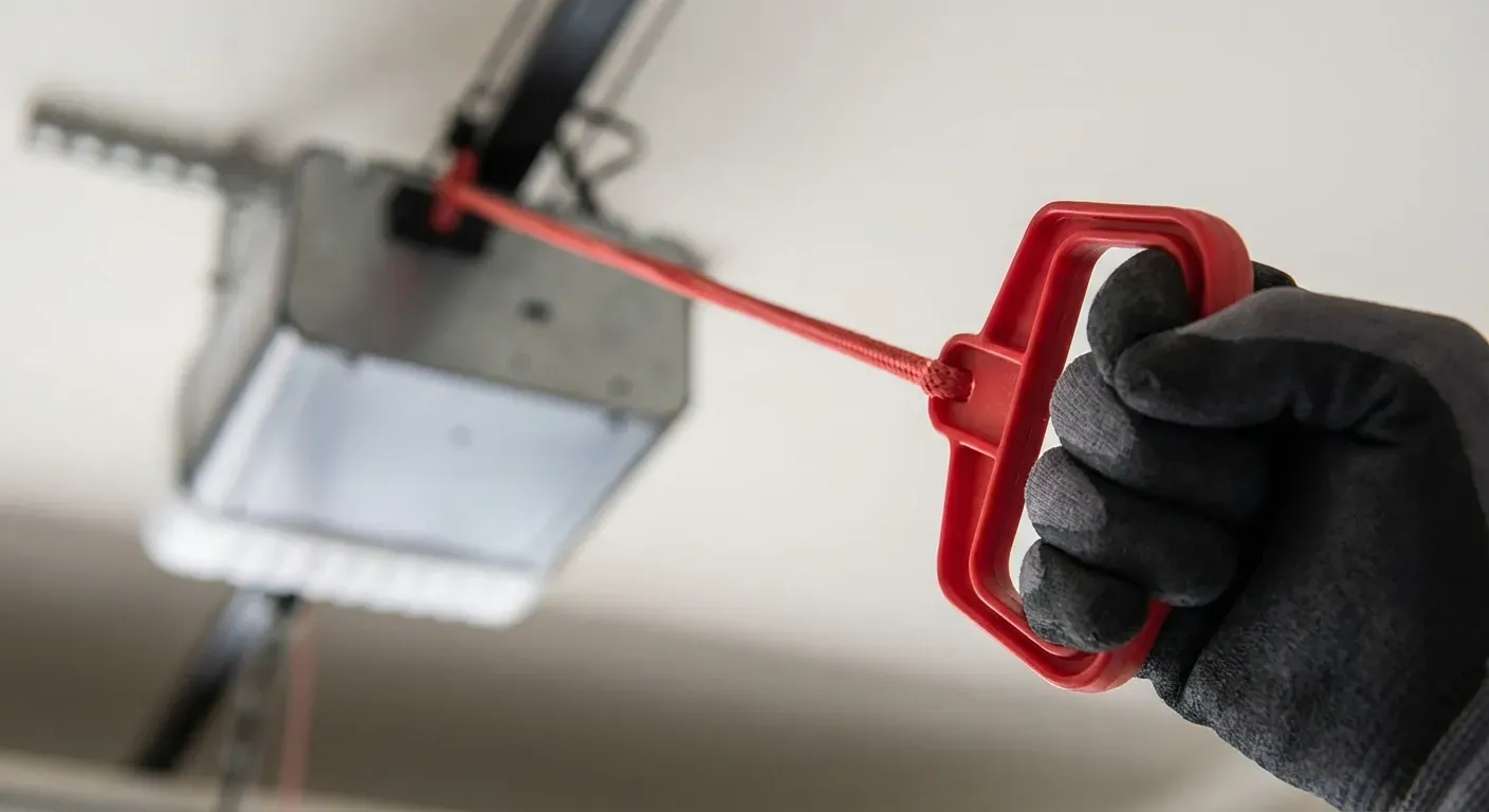 How to Use Your Garage Door Emergency Release Cord
