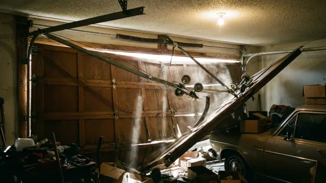 Garage Door Off Track? What to Do Now