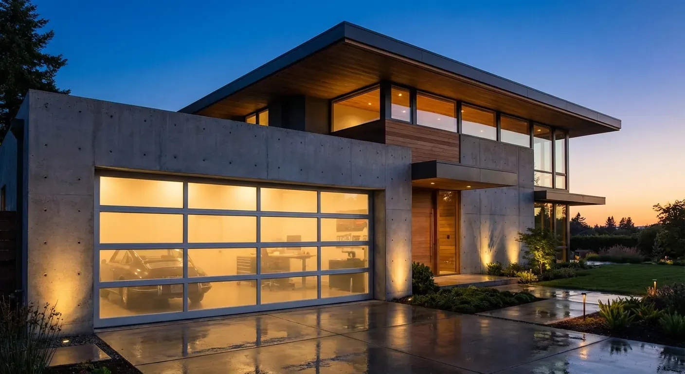 Modern Glass Garage Doors: Are They Right for You?