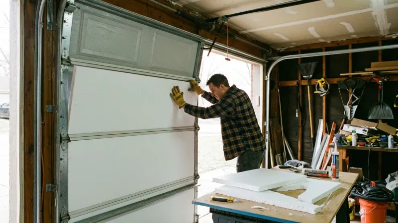 Keep the Cold Out: Replacing Garage Door Weatherstripping