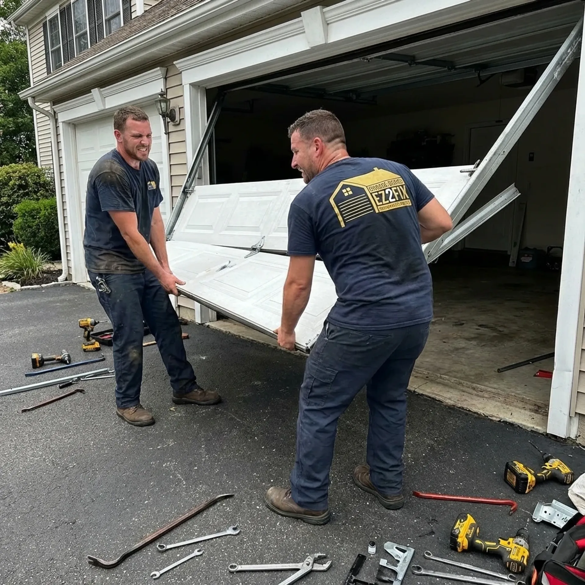 Garage Door Panel Replacement