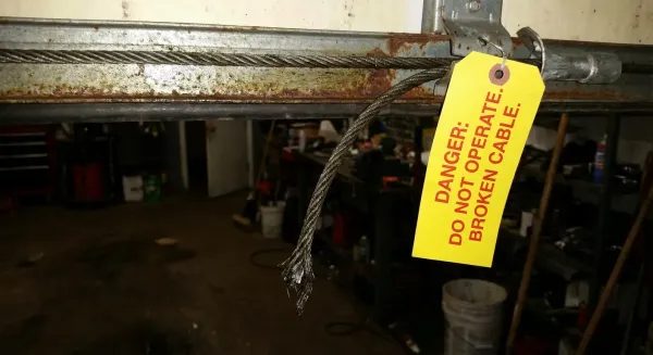 Snapped Garage Door Cable? Why You Should Call a Pro