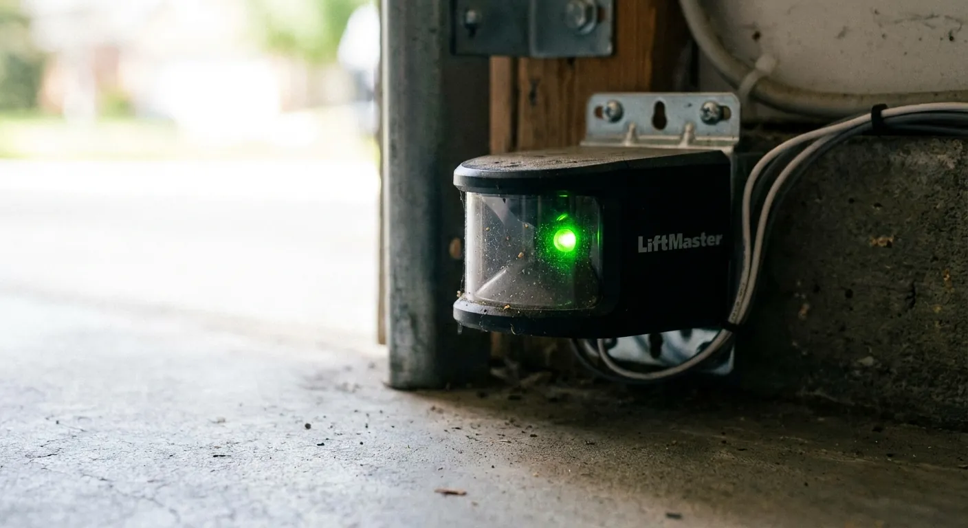 Garage Door Won't Close? Check This Sensor Hack