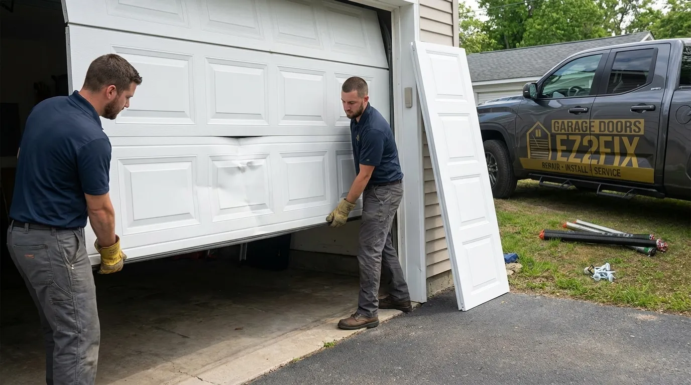 Garage Door Panel Replacement